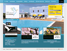 Tablet Screenshot of clubealbufeira.com